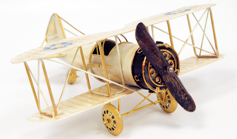 ΜΕΤΑΛΛΙΚΟ ΑΕΡΟΠΛΑΝΟ 27.5cm x 29.5cm x 12cm CJ110481 0621158