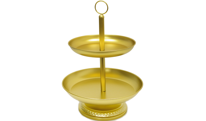 ΕΤΑΖΕΡΑ ΜΕΤΑΛΛΙΚΗ 2ΟΡΟΦΗ 30cm x 40cm FH-QZ220605 0621415