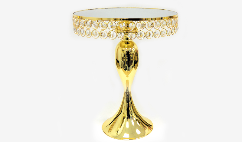 ΜΕΤΑΛΛΙΚΗ ΒΑΣΗ ΜΕ ΚΑΘΡΕΠΤΗ ΜΕΣΑΙΑ 28cm FH-QZ220611 0621421