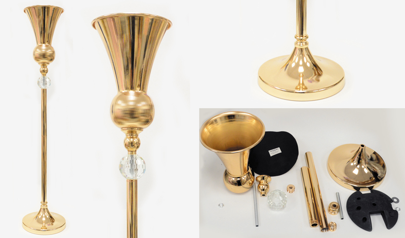 ΜΕΤΑΛΛΙΚΗ ΨΗΛΗ ΑΝΘΟΣΤΗΛΗ 99cm 0621484