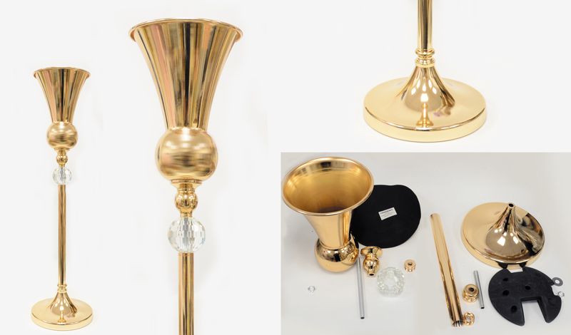 ΜΕΤΑΛΛΙΚΗ ΨΗΛΗ ΑΝΘΟΣΤΗΛΗ 76cm 0621485