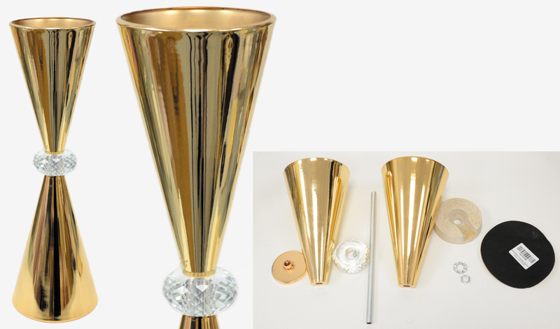 ΜΕΤΑΛΛΙΚΟ ΣΤΑΝΤ ΓΙΑ ΛΟΥΛΟΥΔΙΑ 11cm x 44cm 0621490