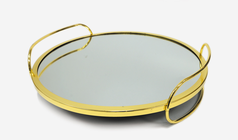 ΜΕΤΑΛΛΙΚΟΣ ΔΙΣΚΟΣ ΜΕ ΚΑΘΡΕΠΤΗ 30cm x 7.5cm 0621507