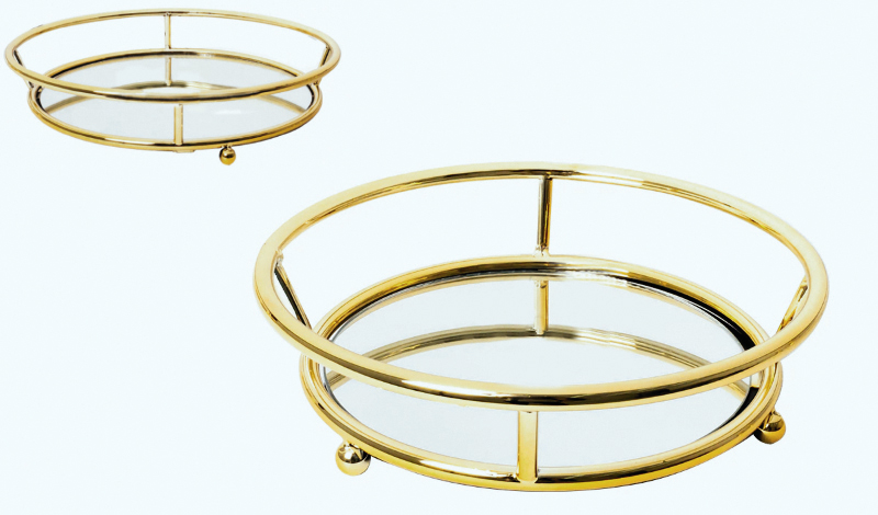 ΜΕΤΑΛΛΙΚΟΣ ΔΙΣΚΟΣ ΜΕ ΚΑΘΡΕΠΤΗ 30cm 0621527