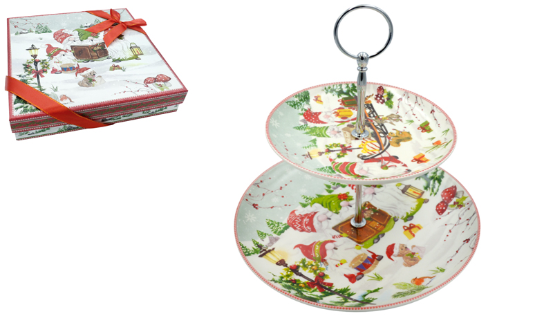 ΧΡΙΣΤΟΥΓΕΝΝΙΑΤΙΚΟΣ ΔΙΣΚΟΣ ΔΙΩΡΟΦΟΣ ΑΠΟ ΠΟΡΣΕΛΑΝΗ ΜΕ ΚΟΥΤΙ ΔΩΡΟΥ 0621607