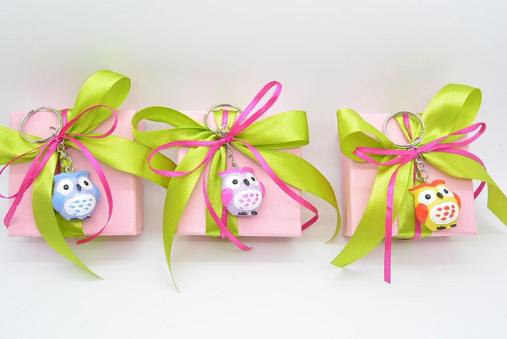 Μπομπονιέρα Βάπτισης κουκουβάγια (536)