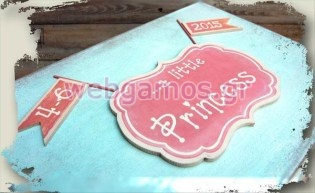 Ξύλινο Κουτί βάπτισης πριγκίπισσα (853538)