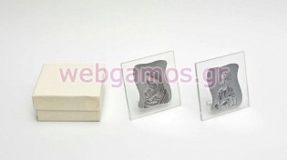 Μπομπονιέρα Εικόνα γυάλινη (1251)