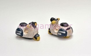 Μπομπονιέρα Βάπτισης μηχανή (1274)