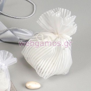 Μπομπονιέρα Γάμου πουγκί (Ρ01590ΓΑ)