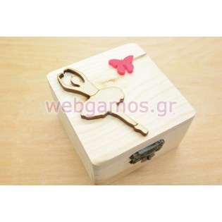 Ξύλινο κουτί μπαλαρίνα