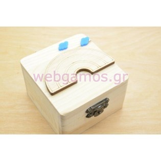 Ξύλινο κουτί ουράνιο τόξο