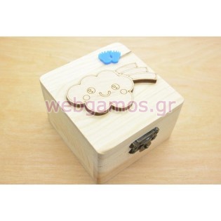 Ξύλινο κουτί συννεφάκι