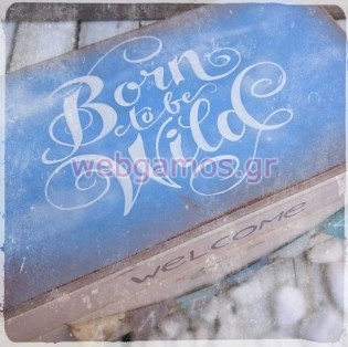 Ξύλινο Κουτί Ευχών βάπτισης  (853637)