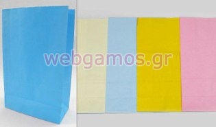 Χάρτινο Τσαντάκι μονόχρωμο (0402081)