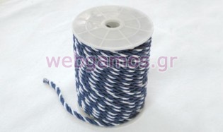 Κορδόνι Τρίκλωνο μεγάλο δίχρωμο (05010364)