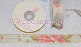 Κορδέλα Φλοράλ ρελιασμένη 2.5 εκ (05012463)