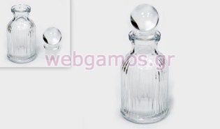 Μπουκαλάκι με ρίγες 45ml (0503207)