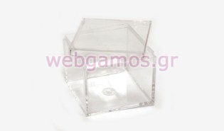 Πλέξιγκλας Κουτί με καπάκι 6 εκ (0506200)