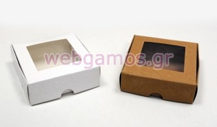 Κουτί χάρτινο με παράθυρο ζελατίνα (0506225)