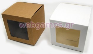 Κουτί χάρτινο με παράθυρο ζελατίνα (0506226)