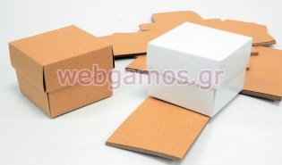 Κουτί Χάρτινο 6.5x6.5cm x 5cm (0506253)