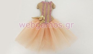 Φορεματάκι Βελούδο και τούλι (0508037)