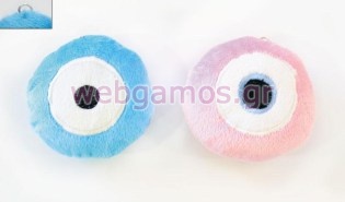 Πάνινο Μάτι μεσαίο 8 εκ (0511036)