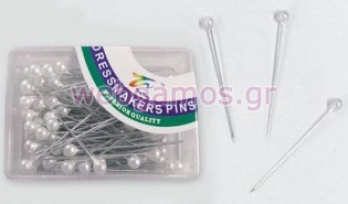 Καρφίτσα με Κεφαλάκι πέρλα (0512002)