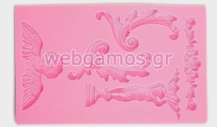 Καλούπι σιλικόνης μπαρόκ άγγελος (0515088)