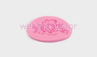 Καλούπι σιλικόνης λουλούδι με κλαδί (0515097)