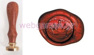 Σφραγίδα βουλοκέρι 2.5 εκ κορώνα (05151712)