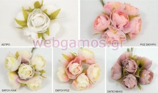 Τριανταφυλλάκια ματσάκι 6 τεμάχια (0516115)