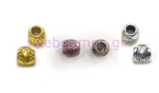 Μεταλλική Χάντρα 0.7 x 0.9 cm (0517137)