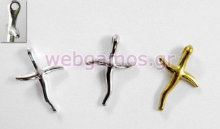 Μεταλλικός Σταυρός καμπυλωτός (0517544)