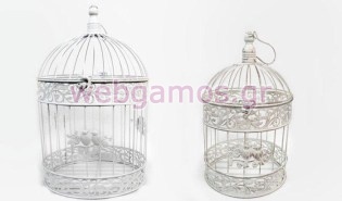 Σετ Κλουβιά μεταλλικά με πουλάκια (0517803)