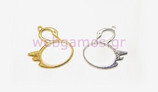 Μεταλλικός Διακοσμητικός κύκνος (0517849)