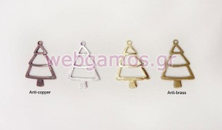 Μεταλλικό Χριστουγεννιάτικο δέντρο (0518018)