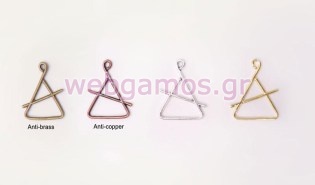 Μεταλλικό Χριστουγεννιάτικο τρίγωνο (0518019)