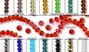 Χάντρα τύπου σβαρόφσκι 0.6 εκ (0519081)