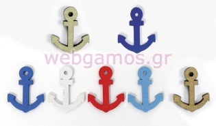 Ξύλινη Άγκυρα μικρή (0519095)