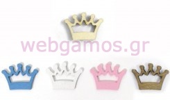 Ξύλινο Διακοσμητικό κορώνα μικρό (0519098)