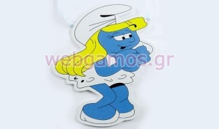 Ξύλινη Στρουμφίτα κρεμαστή (0519136)