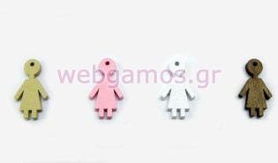 Ξύλινο Κοριτσάκι μικρό (0519205)