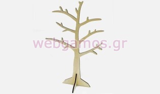 Ξύλινο Δέντρο με φύλλα άβαφο (0519207)