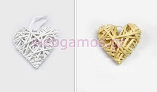 Καρδιά Μπαμπού 7 εκ (0519245)