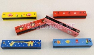 Μπομπονιέρα Βάπτισης φυσαρμόνικα (0519456)