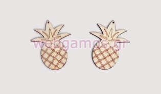 Ξύλινος Ανανάς 8 εκ (0519602)