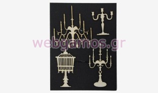 Ξύλινα διακοσμητικά για ντεκουπάζ (05196131)