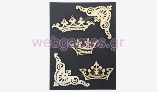 Ξύλινα διακοσμητικά για ντεκουπάζ (05196134)